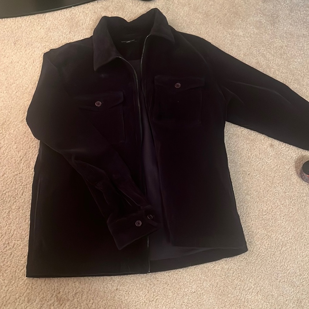Men’s navy Blue Banana Republic Corduroy Jacket. Has been worn once. Like New.